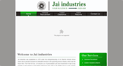 Desktop Screenshot of jaiind.com